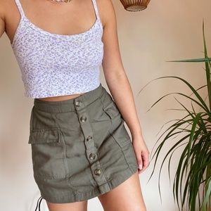 American eagle high waisted camo style skirt